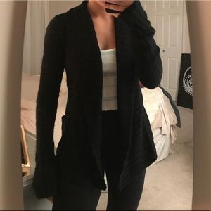 Black chunky cardigan